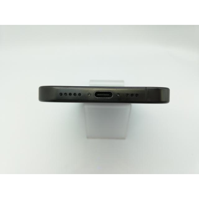【中古】Apple 国内版 【SIMフリー】 iPhone 16 Pro 128GB ブラックチタニウム MYMV3J/A【神保町】保証期間１ヶ月【ランクA】の画像