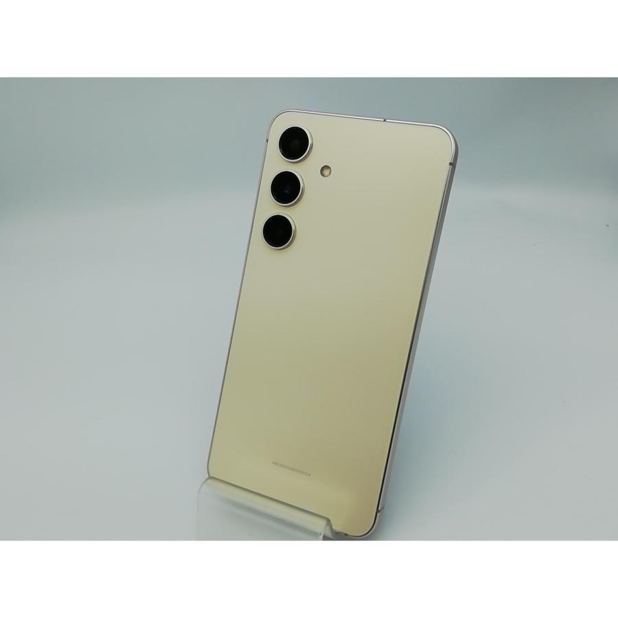 中古】SAMSUNG au 【SIMフリー】 Galaxy S24 アンバーイエロー 8GB