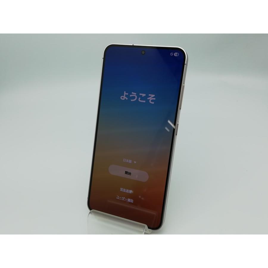 中古】SAMSUNG au 【SIMフリー】 Galaxy S24 アンバーイエロー 8GB