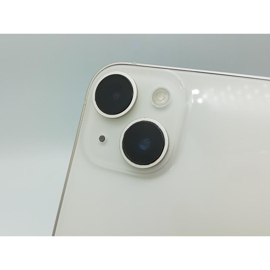 【中古】Apple SoftBank 【SIMフリー】 iPhone 14 128GB スターライト MPUQ3J/A【秋葉本店】保証期間１ヶ月【ランクB】の画像