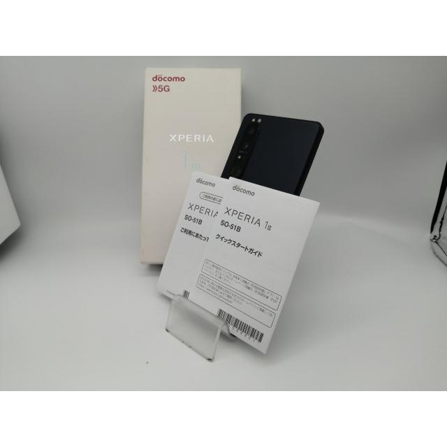 中古】SONY docomo 【SIMロック解除済み】 Xperia 1 III フロスト