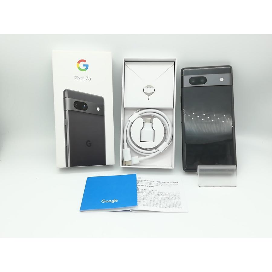 【中古】Google 国内版 【SIMフリー】 Pixel 7a チャコール 8GB 128GB G82U8【秋葉本店】保証期間１ヶ月【ランクA】の画像