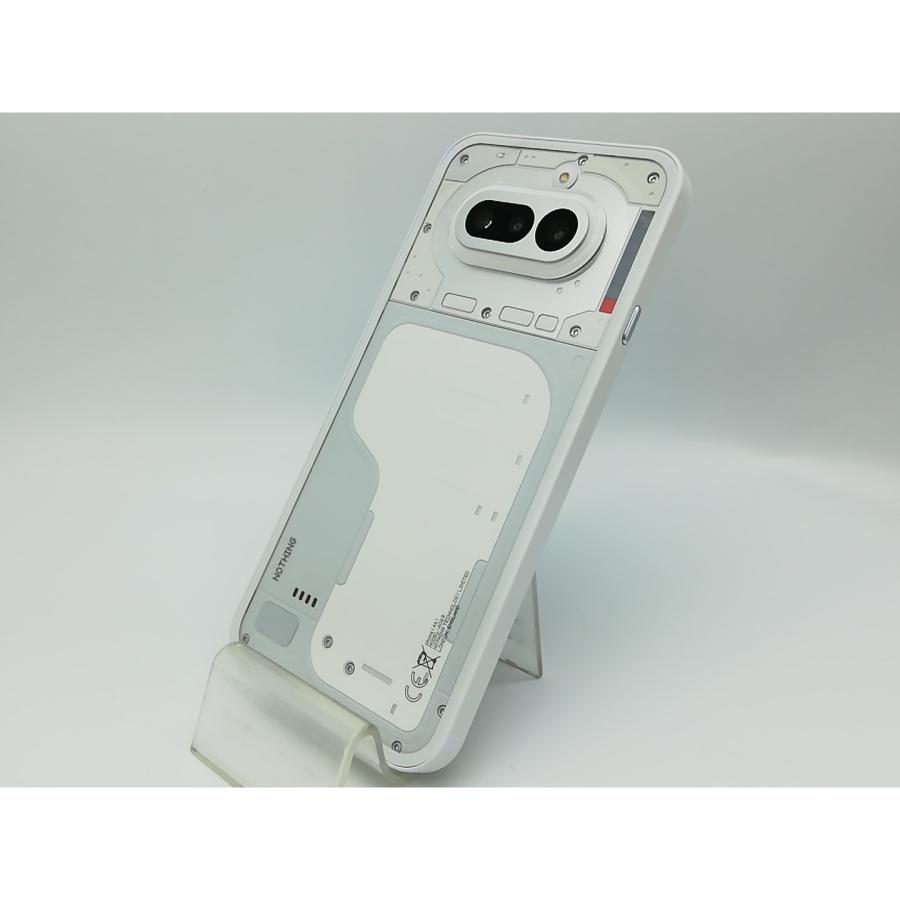 【中古】NOTHING 国内版 【SIMフリー】 Nothing Phone (4a) ホワイト 8GB 128GB【秋葉本店】保証期間１ヶ月【ランクA】の画像