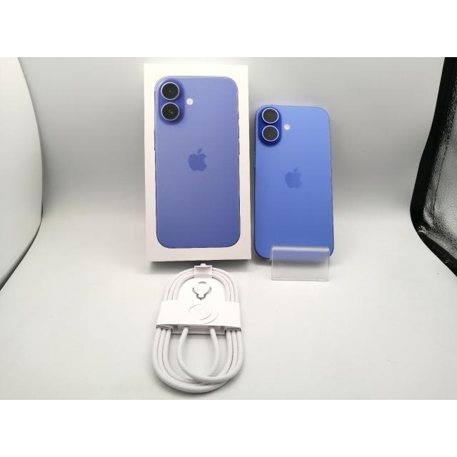 【中古】Apple 国内版 【SIMフリー】 iPhone 16 256GB ウルトラマリン MYE03J/A【秋葉本店】保証期間１ヶ月【ランクA】の画像