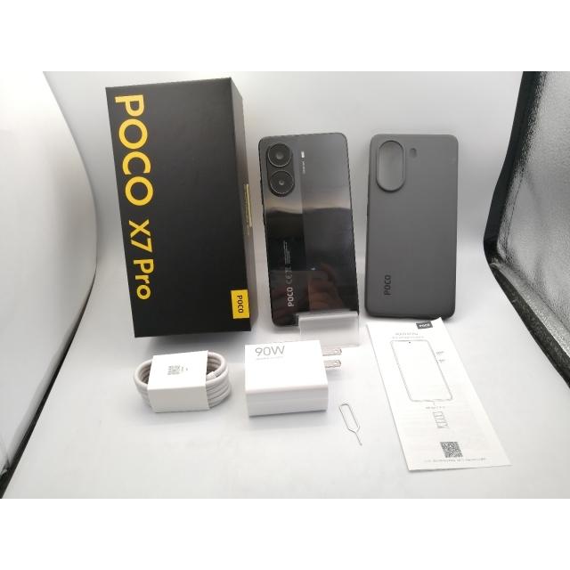 中古】Xiaomi 国内版 【SIMフリー】 Poco X7 Pro ブラック 8GB 256GB