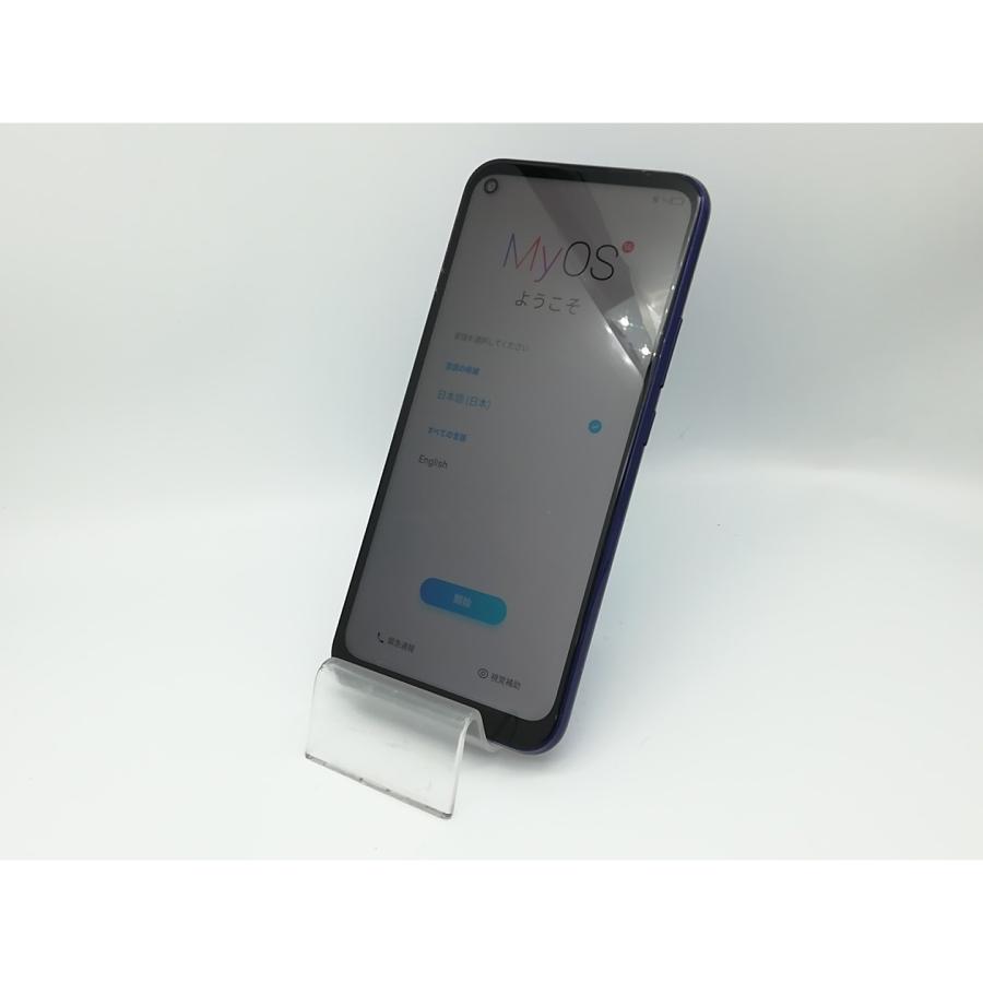 中古】ZTE ymobile 【SIMロック解除済み】 Libero 5G ブルー 4GB 64GB
