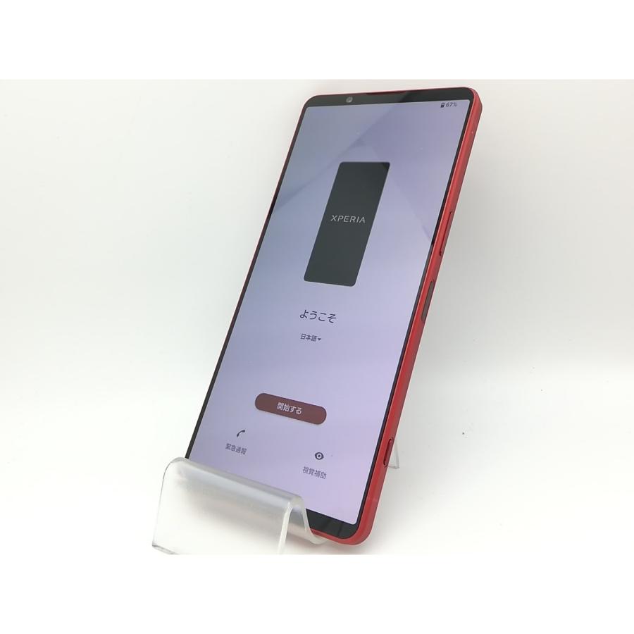 中古】SONY 国内版 【SIMフリー】 Xperia 1 VI スカーレット 12GB
