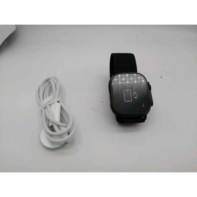 中古】Apple Apple Watch Ultra3 49mm Cellular ブラックチタニウム 