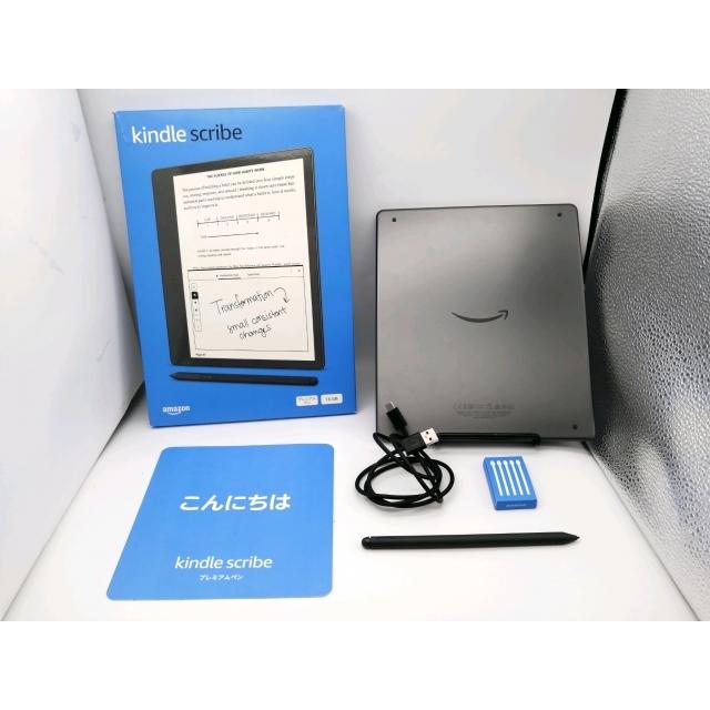 【新品未使用】Kindle Scribe16GB プレミアムペン付 2022年版 中古】Amazon Kindle Scribe (2022) 16GB プレミアムペン付き【秋葉