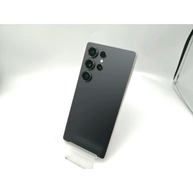 中古】SAMSUNG au 【SIMフリー】 Galaxy S25 Ultra チタニウムブラック