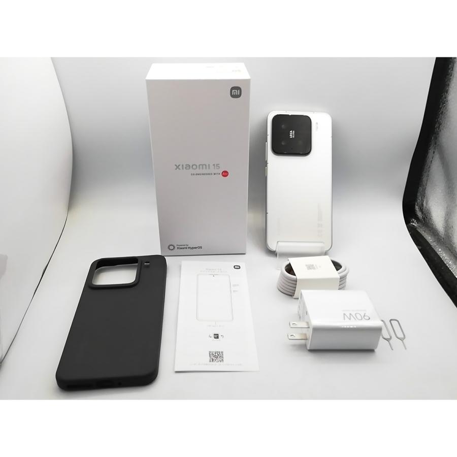 【新品未開封】Xiaomi 15 12GB/512GB ホワイト SIMフリー 中古】Xiaomi 【SIMフリー】 Xiaomi 15 ホワイト 12GB 512GB【秋葉本店