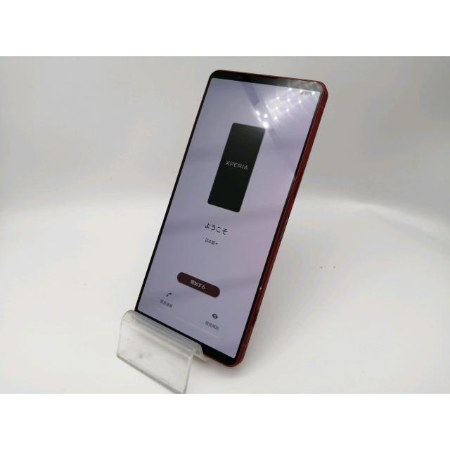 中古】SONY 国内版 【SIMフリー】 Xperia 1 VI スカーレット 12GB