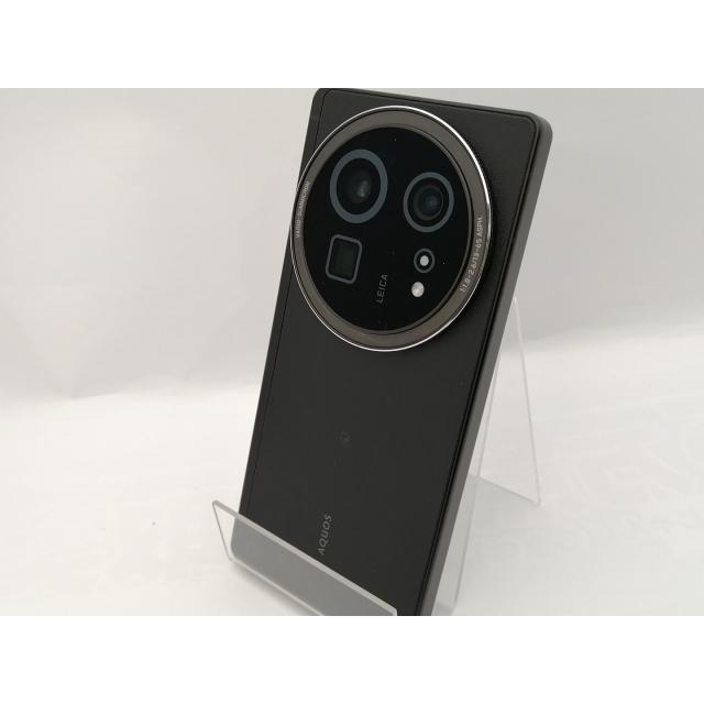 ❲美品❳AQUOS R9 Pro ブラックスマートフォン docomoシムフリー 中古】SHARP 国内版 【SIMフリー】 AQUOS R9 pro ブラック 12GB 512GB