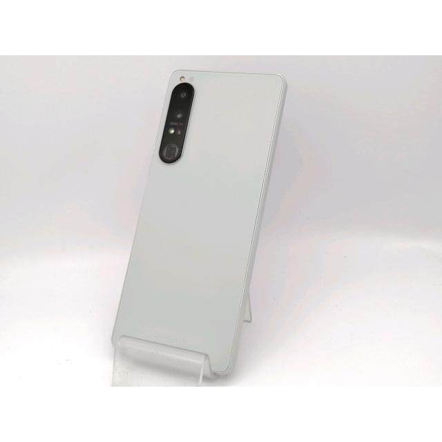 中古】SONY au 【SIMフリー】 Xperia 1 IV アイスホワイト 12GB 256GB