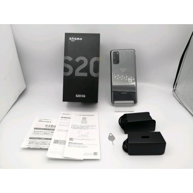 中古】SAMSUNG docomo ahamo 【SIMロック解除済み】 Galaxy S20 5G