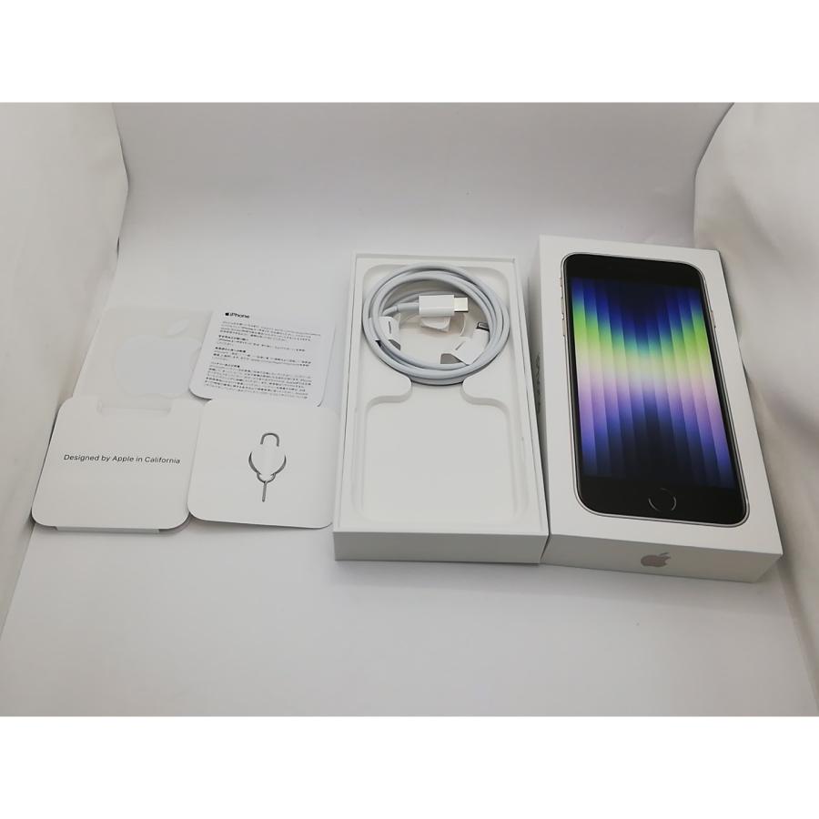 中古】Apple 国内版 【SIMフリー】 iPhone SE（第3世代） 256GB スター