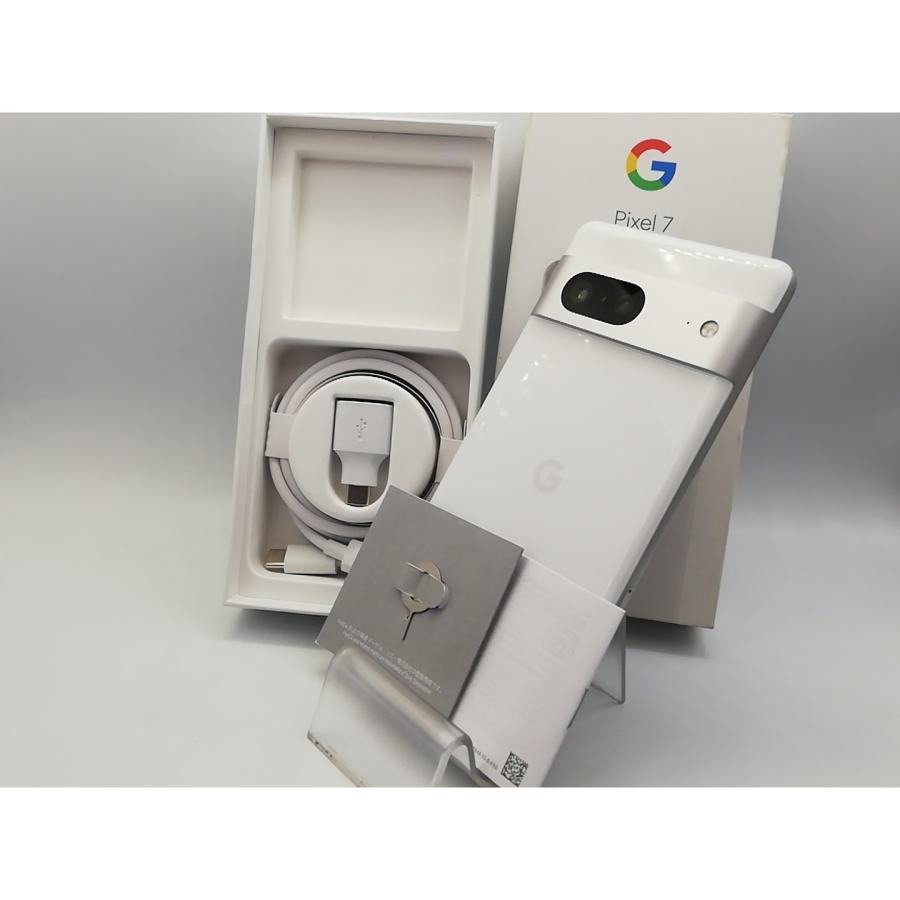 中古】Google 国内版 【SIMフリー】 Pixel 7 スノー 8GB 128GB G03Z5