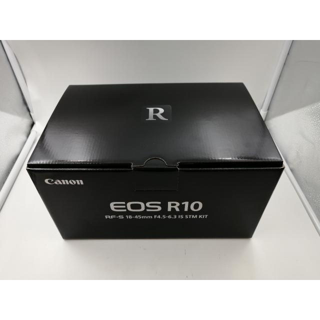 未使用】Canon EOS R10 RF-S18-45 IS STM レンズキット【大須】保証 