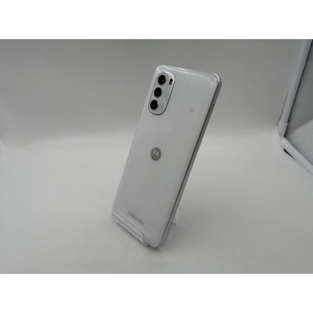 中古】MOTOROLA 国内版 【SIMフリー】 moto g52j 5G パールホワイト 