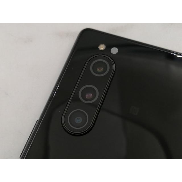 中古】SONY 国内版 【SIMフリー】 Xperia 5 ブラック 6GB 128GB J9260 