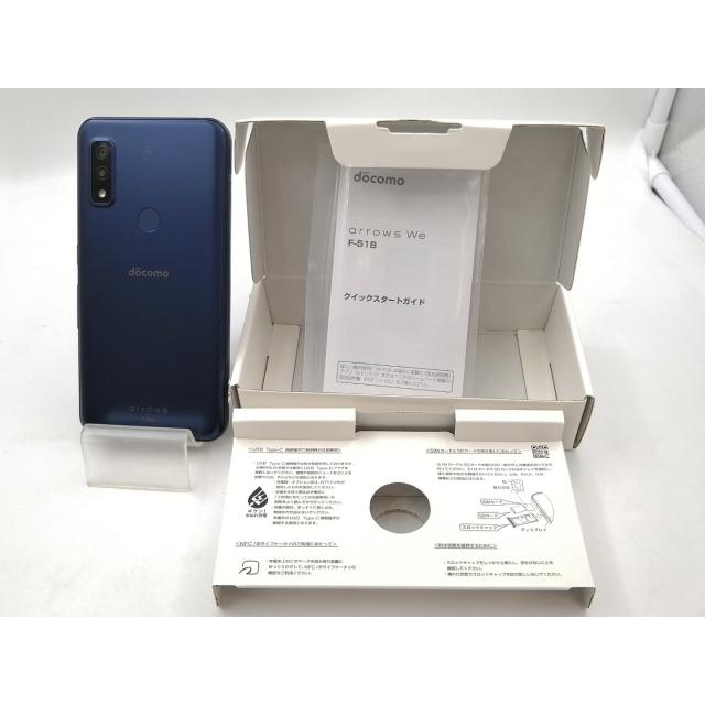 未使用】Fujitsu docomo 【SIMフリー】 arrows We ネイビー 4GB 未使用】Fujitsu docomo 【SIMフリー】 arrows We ネイビー 4GB
