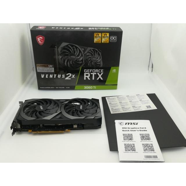中古】MSI GeForce RTX 3060 Ti VENTUS 2X 8G OCV1 LHR RTX3060Ti(LHR