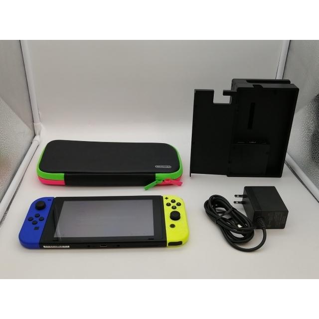 中古】Nintendo Switch 本体 スプラトゥーン2セット HAC-S-KACEA【大須