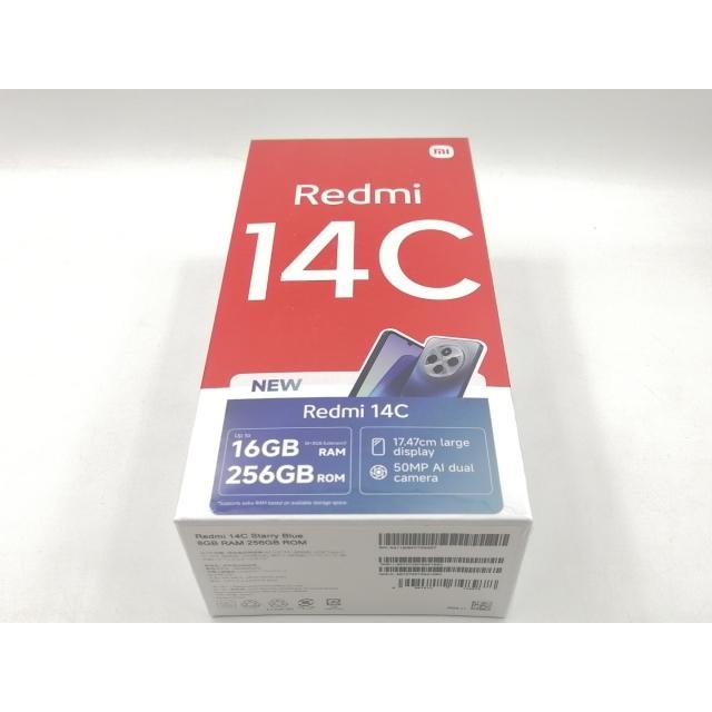 未使用】Xiaomi 国内版 【SIMフリー】 Redmi 14C スターリーブルー 8GB