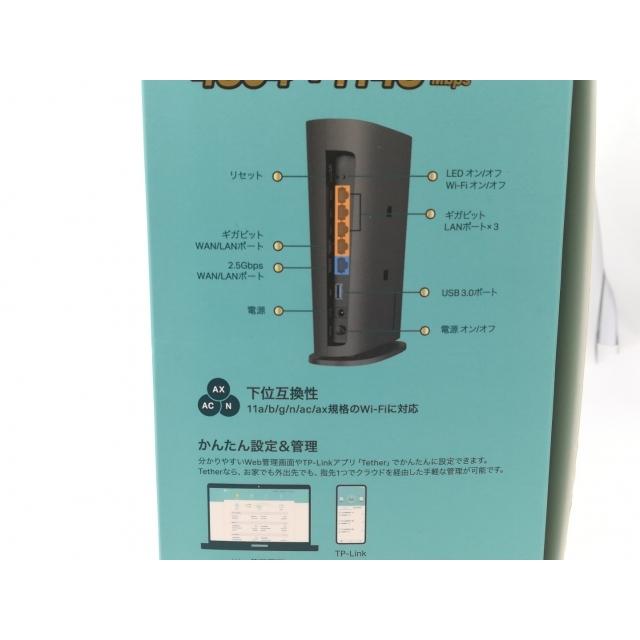 中古】TP-LINK Archer AX80 Wi-Fi6(11ax)対応無線LANルーター/2022年12 