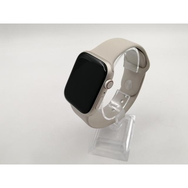 中古】Apple Apple Watch Series7 45mm Cellular スターライトアルミ 