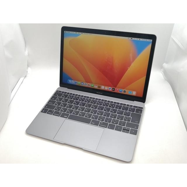 中古】Apple MacBook 12インチ CoreM3:1.2GHz 256GB スペースグレイ