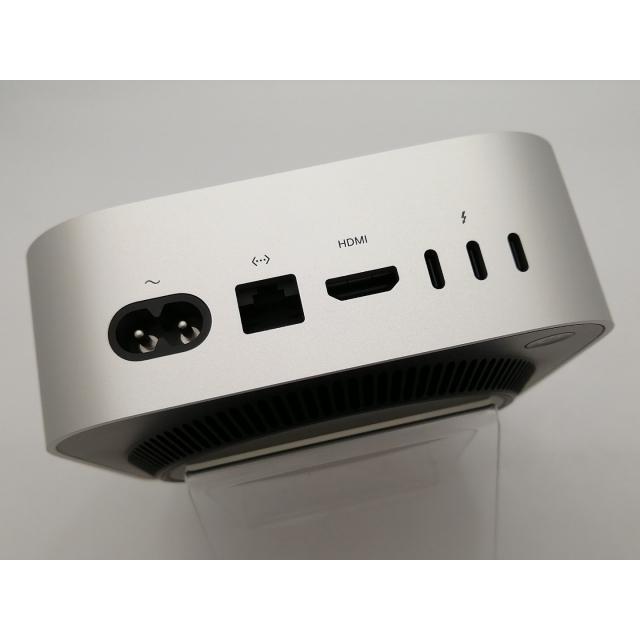中古】Apple Mac mini M4(CPU:10C/GPU:10C) 24GB/512GB シルバー