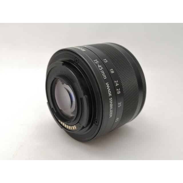 中古】Canon EOS Kiss M EF-M15-45 IS STM レンズキット ブラック