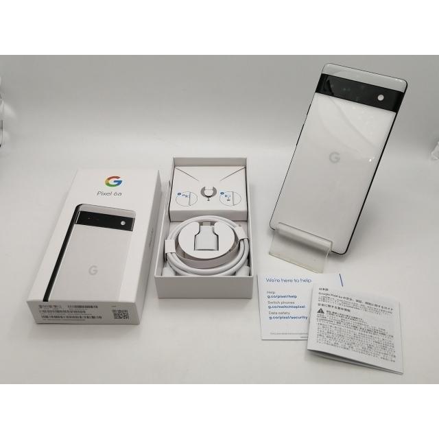中古】Google UQmobile 【SIMフリー】 Pixel 6a チョーク 6GB 128GB