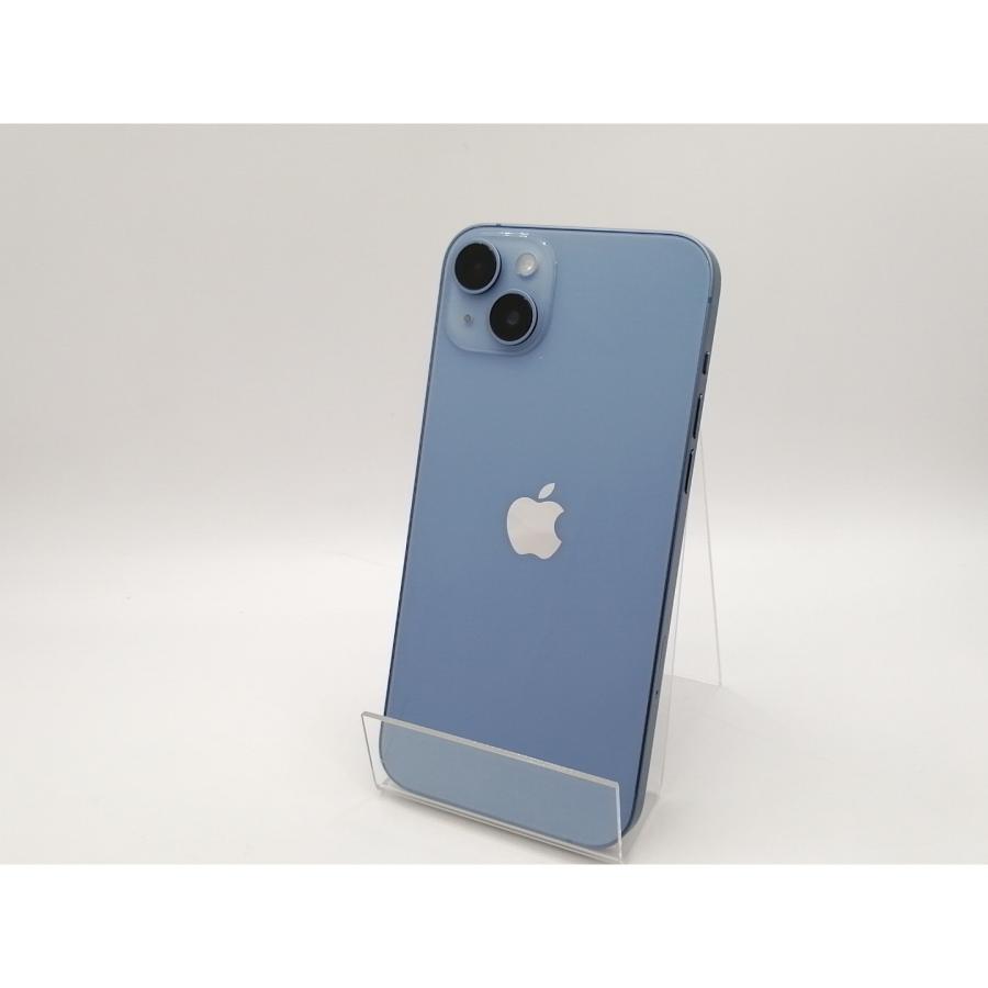 中古】Apple au 【SIMフリー】 iPhone 14 Plus 256GB ブルー MQ4Q3J/A