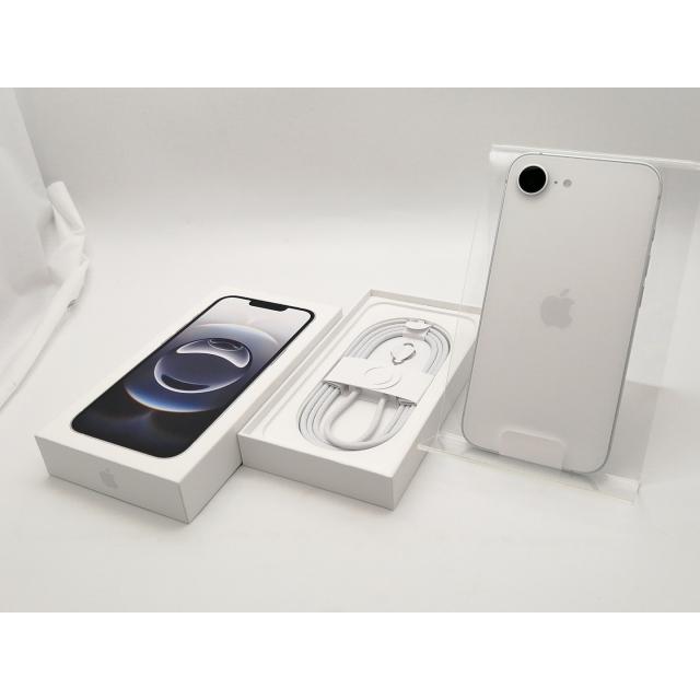 未使用】Apple au 【SIMフリー】 iPhone 16e 256GB ホワイト MD1W4J/A