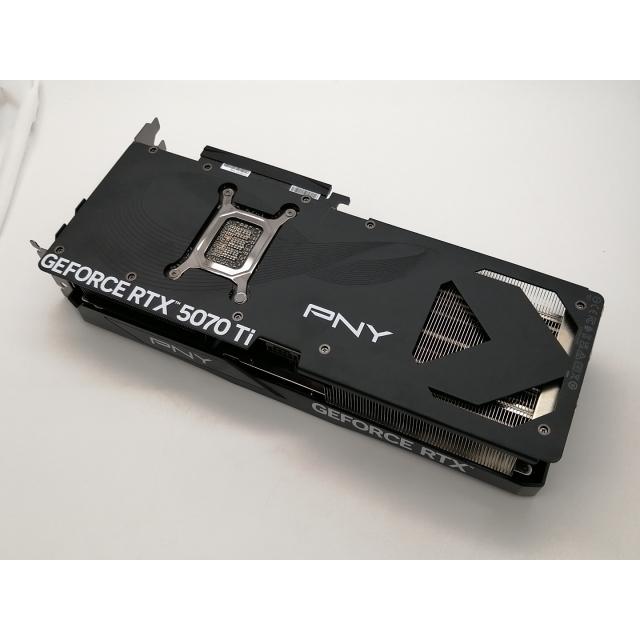 中古】PNY GeForce RTX 5070 Ti 16GB Overclocked Triple Fan