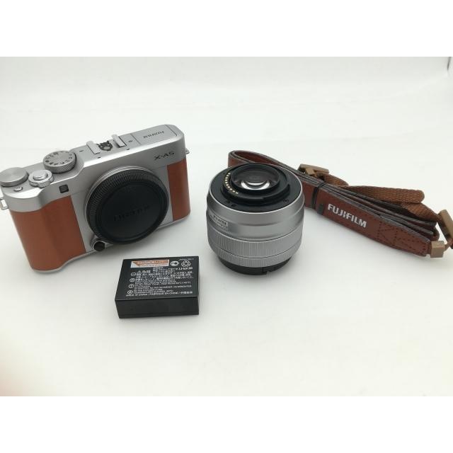 中古】FujiFilm FUJIFILM X-A5 レンズキット ブラウン【大須】保証期間
