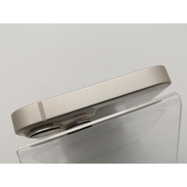 【中古】【赤ロム保証あり】Apple au 【SIMフリー】 iPhone 13 mini 128GB スターライト MLJE3J/A【大須2】保証期間１ヶ月【ランクA】の画像