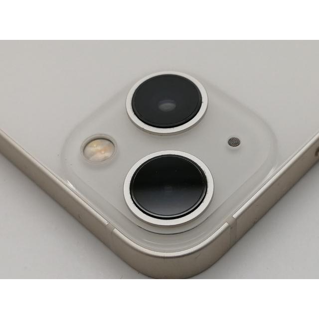 【中古】【赤ロム保証あり】Apple au 【SIMフリー】 iPhone 13 mini 128GB スターライト MLJE3J/A【大須2】保証期間１ヶ月【ランクA】の画像