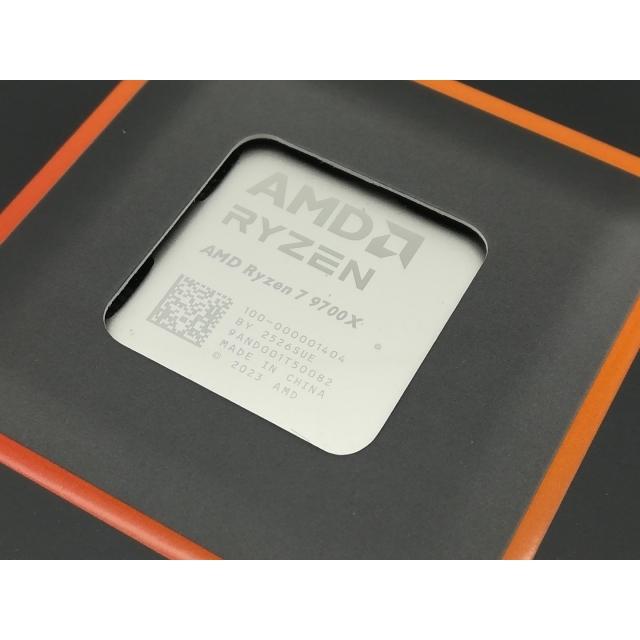 未使用】AMD Ryzen 7 9700X (3.8GHz/TC:5.5GHz) BOX AM5/8C/16T/L3