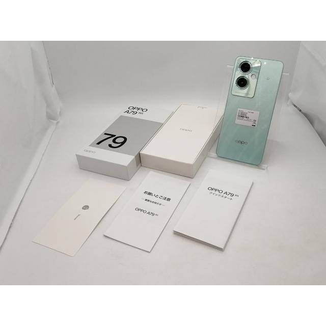 中古】Oppo ymobile 【SIMフリー】 OPPO A79 5G 4GB 128GB グロー