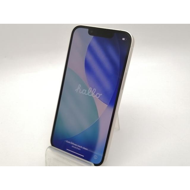 【中古】Apple 国内版 【SIMフリー】 iPhone 13 mini 128GB スターライト MLJE3J/A【大須2】保証期間１ヶ月【ランクA】の画像