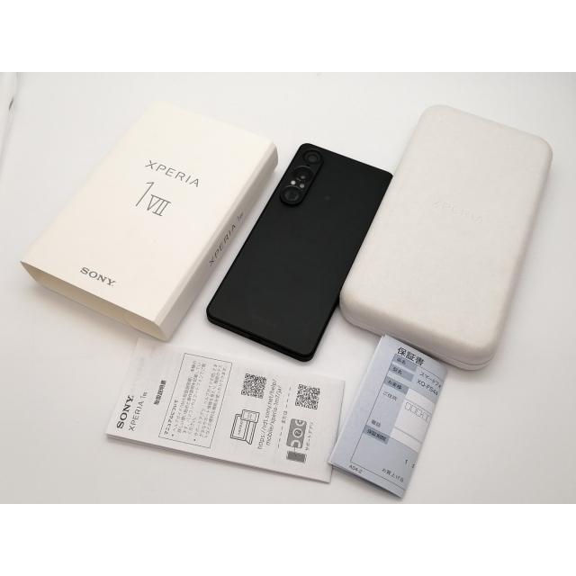 中古】SONY 国内版 【SIMフリー】 Xperia 1 VII スレートブラック 12GB