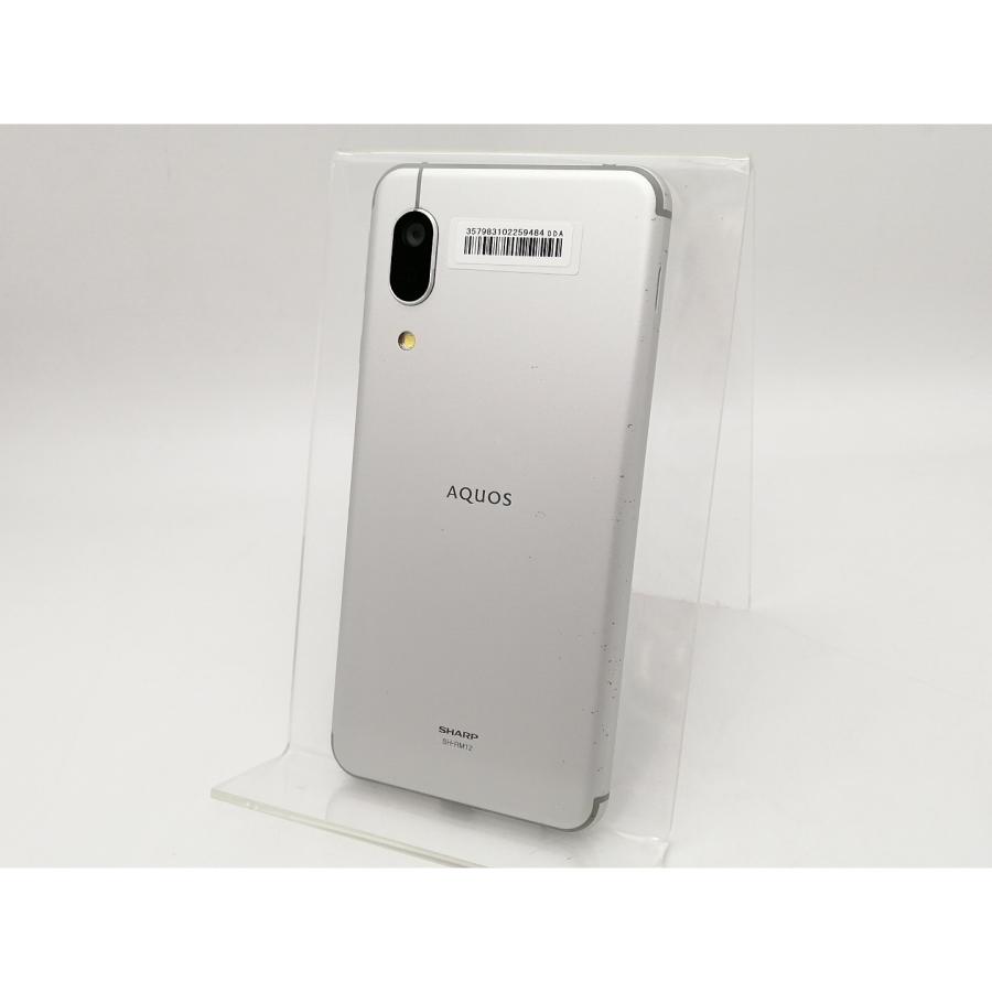 品〕 AQUOS sense3 lite 64GB シルバーホワイト SH-RM12 楽天 SIM
