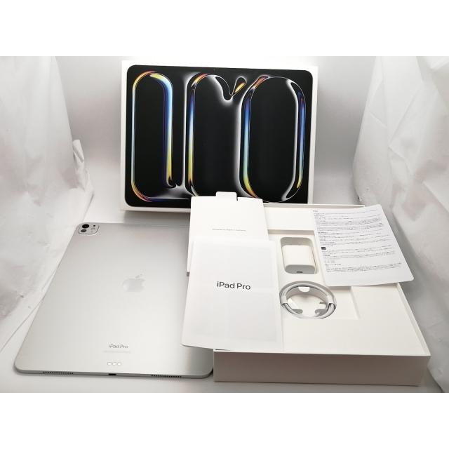 中古】Apple 【Wi-Fi】 13インチ iPad Pro（M4/2024） 256GB シルバー