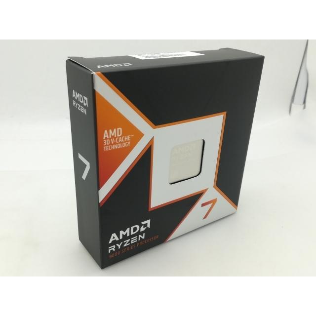 未使用】AMD Ryzen 7 9800X3D (4.7GHz/TC:5.2GHz) BOX AM5/8C/16T/L3