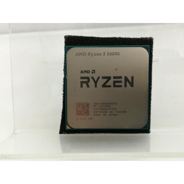 AMD Ryzen 5 5600G CPU 動作品 中古】AMD Ryzen 5 5600G (3.9GHz/TC:4.4GHz) bulk AM4/6C/12T/L3 16MB