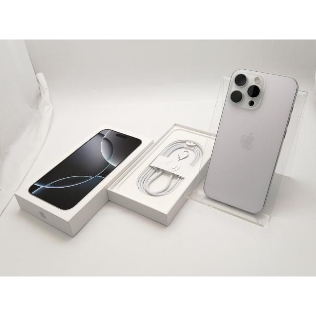 中古】Apple 国内版 【SIMフリー】 iPhone 16 Pro Max 256GB ホワイト