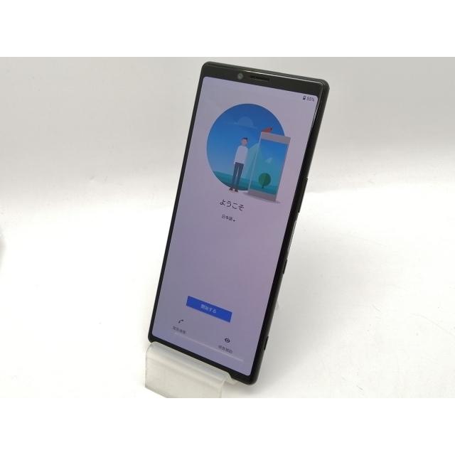中古】SONY SoftBank 【SIMロック解除済み】 Xperia 1 802SO ブラック